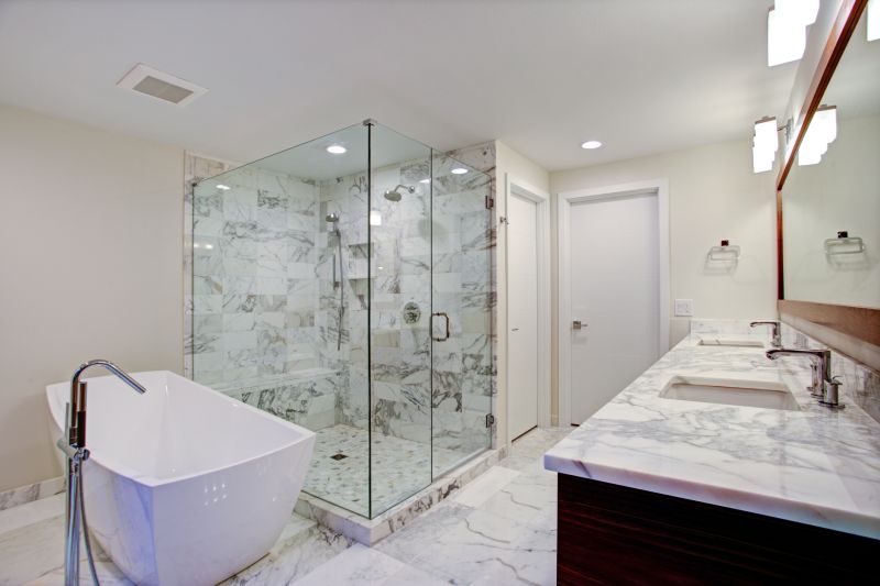 Renovated Shower Areas